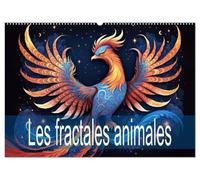 Les fractales animales (Calendrier mural 2026 DIN A2 vertical), CALVENDO calendrier mensuel: Un régal pour les yeux, haut en couleur et en animaux.
