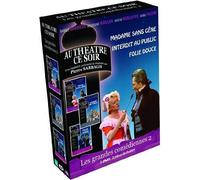 Les Grandes comédiennes n° 2 - 3 pièces de théâtre : Madame sans gêne + Interdit au public + Folie douce [Francia] [DVD]
