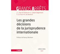 Les grandes décisions de la jurisprudence internationale