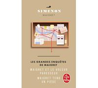 Les grandes enquètes de Maigret: Maigret et le voleur paresseux; Maigret tend un piège