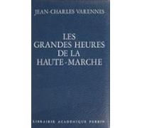 Les Grandes Heures De La Haute-marche (ebook)