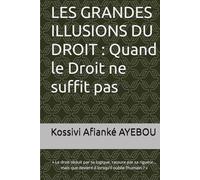 LES GRANDES ILLUSIONS DU DROIT : Quand le Droit ne suffit pas: « Le droit séduit par sa logique, rassure par sa rigueur… mais que devient-il lorsqu’il oublie l’humain ? »