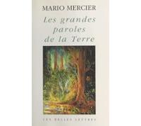 Les Grandes Paroles De La Terre (ebook)