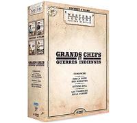 Les Grands chefs et guerres indiennes : Comanche + Sur la piste des Mohawks + Sitting Bull + Les Tambours de la guerre [DVD]