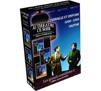 Les Grands comédiens n° 2 - 3 pièces de théâtre : Ferraille et Chiffons + Cash-Cash + Volpone [Francia] [DVD]