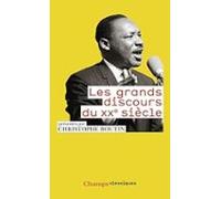 Les Grands Discours Du Xxe Siècle