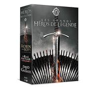 Les Grands Héros des légendes : Robin des Bois : La rebellion + Le Roi Arthur - Le pouvoir d'Excalibur + David et Goliath [DVD]