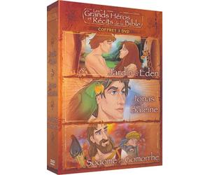 Les Grands Héros et Récits de la Bible - Coffret - Jardin d'Eden + Jonas et la Baleine + Sodome et Gomorrhe [Francia] [DVD]