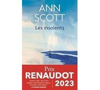 Les Insolents (prix Renaudot 2023)