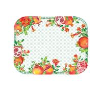 Les Jardins de la Comtesse - Bandeja pequeña de melamina pura - Bandeja de presentación del servicio de mesa - Colección Sevilla - Vajilla MelARTmine - 33 x 26 cm