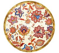 Les Jardins de la Comtesse - Plato plano de melamina floral Ø 28 cm - Colección Jaipur
