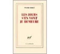 Les Jours S En Vont Je Demeure