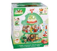 Les Klorofil - Árbol mágico de 50 años de cumpleaños - Juguete de imaginación Infantil de 18 Meses a 5 años con Figuras de rubí y Eliot, Accesorios y hogar árbol portátil