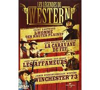 Les Légendes du western - Coffret - L'homme des hautes plaines + La caravane de feu + Winchester 73 + Les affameurs [Francia] [DVD]