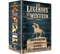 Les Légendes du western : L'homme des hautes plaines + Winchester 73 + Les affameurs + La caravane de feu [Francia] [DVD]