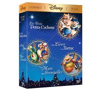 Les Les Trois petits cochons + Le Lièvre et la Tortue + La Mare aux grenouilles - Les Intemporels - Coffret 4 DVD [Francia]