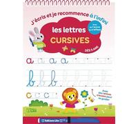 Les lettres cursives: Avec 1 crayon à encre (J'ECRIS ET JE R)