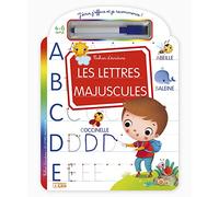 Les lettres majuscules: Cahier d'écriture - Avec 1 feutre effaçable