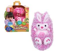 LES LOVIDOUS, Peluche de 17 cm, Interactivo y electrónico, Conejo, Juguete para niños a Partir de 3 años, GIOCHI PREZIOSI, CUR004