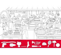 Les métiers: 150 intrus à trouver et à colorier