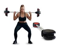 Les Mills™ SMARTBAR™ - Barra de ejercicio para entrenamientos corporales totales, para uso con pesas libres, equipo de gimnasio en casa - Las placas de peso se venden por separado