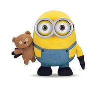 Les Minions - Bob et son Ourson - Peluche Interactive 25 cm