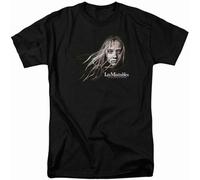 Les Miserables Cosette Face T Shirt Mens Movie tee Casual Round Neck Black 3XL