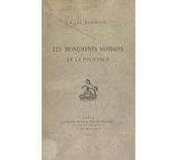 Les Monuments Romains De La Provence (ebook)