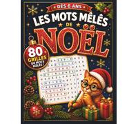 Les Mots Mêlés de Noël d'Abracadachat: 80 listes de mots inclus