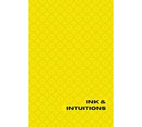 LES MOTS Notebook Journal - A5 Size, 144 Ruled Pages, 90 GSM Natural Shade, Hardcover: Ink & Intuitions (Yellow)