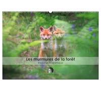 Les murmures de la forêt - Regards d'animaux (Calendrier mural 2026 DIN A2 vertical), CALVENDO calendrier mensuel: Un calendrier fascinant qui révèle, ... saisis dans l'intimité de leurs regards.