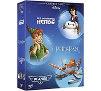 Les Nouveaux héros + Peter Pan + Planes 2 [Francia] [DVD]