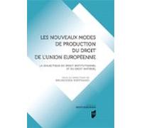 Les Nouveaux Modes De Production Du Droit De Lunion Européenne (ebook)