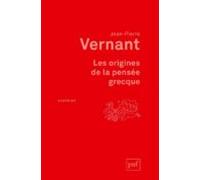 Les Origines De La Pensée Grecque
