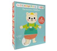 Les Oursons S'Habillent - Mes Silhouettes en Bois - 18 Pieces en Bois