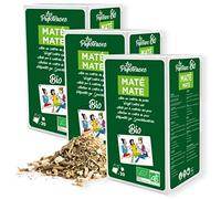 LES PAPOTEUSES | Infusiones mate bio | 60 bolsitas | Cajas para infusiones de 3 confecciones de 20 bolsitas | Certificado orgánico
