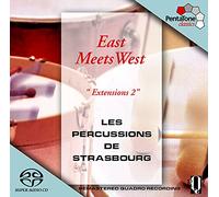 Les Percussions De S - East Meets West: Extensions 2 [Hybrid SACD]