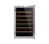 Les Petit Champs Bodega de Vino de Conservación de 28 botellas CAVC28, 70L, 6 estantes, Ajustable de 11 a 18°C, Refrigeración Termoeléctrica, Diseño Elegante, LED, Anti-UV