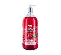 Les petites bains de provence, cranberry, shower gel, for sensitive sk