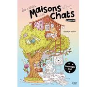 Les petites maisons des chats à colorier