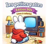 Les Petites Pattes: Édition 90s Livre à colorier