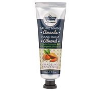 Les Petits Bains Crema de Manos con Aceite de Almendras Orgánico - Crema Reparadora y Nutritiva para Piel Seca y Manos Agrietadas - Cuidado Hidratante de Manos de Origen Francés - Pomada de 50mL