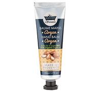 Les Petits Bains Crema de Manos con Aceite de Argán Orgánico - Crema Reparadora y Nutritiva para Piel Seca y Manos Agrietadas - Cuidado Hidratante Diario de Manos de Origen Francés - Pomada de 50mL