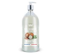 Les Petits Bains de Provence Surgras - Gel de ducha sin jabón de karité, 1 L