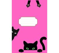 Les Petits Carnets d'Aline : Chat en rose - Format A5 - Broché - Couleur brillant - 100 pages: Idéal comme journal intime, carnet de mots de passe, ... de recettes, carnet de notes, livre d'or