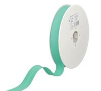 Les Petits Rubans Cinta Al Bies - 20 mm de ancho, plegada 10 mm, rollo de 25 m, 50% algodón, 50% poliéster, cenefa para costura, pancartas, tapicería, muebles, ribetes, ropa, mantas