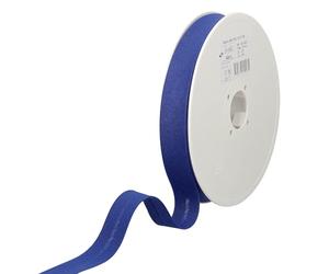 Les Petits Rubans Cinta Al Bies - 20 mm de ancho, plegada 10 mm, rollo de 25 m, 50% algodón, 50% poliéster, cenefa para costura, pancartas, tapicería, muebles, ribetes, ropa, mantas