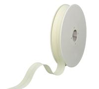 Les Petits Rubans Cinta Al Bies - 30 mm de ancho, plegada 15 mm, rollo de 25 m, 50% algodón, 50% poliéster, cenefa para costura, pancartas, tapicería, muebles, ribetes, ropa, mantas