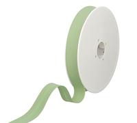 Les Petits Rubans Cinta Al Bies - 30 mm de ancho, plegada 15 mm, rollo de 25 m, 50% algodón, 50% poliéster, cenefa para costura, pancartas, tapicería, muebles, ribetes, ropa, mantas