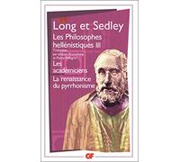 Les philosophes hellénistiques: Tome 3, Les académiciens, La renaissance du pyrrhonisme